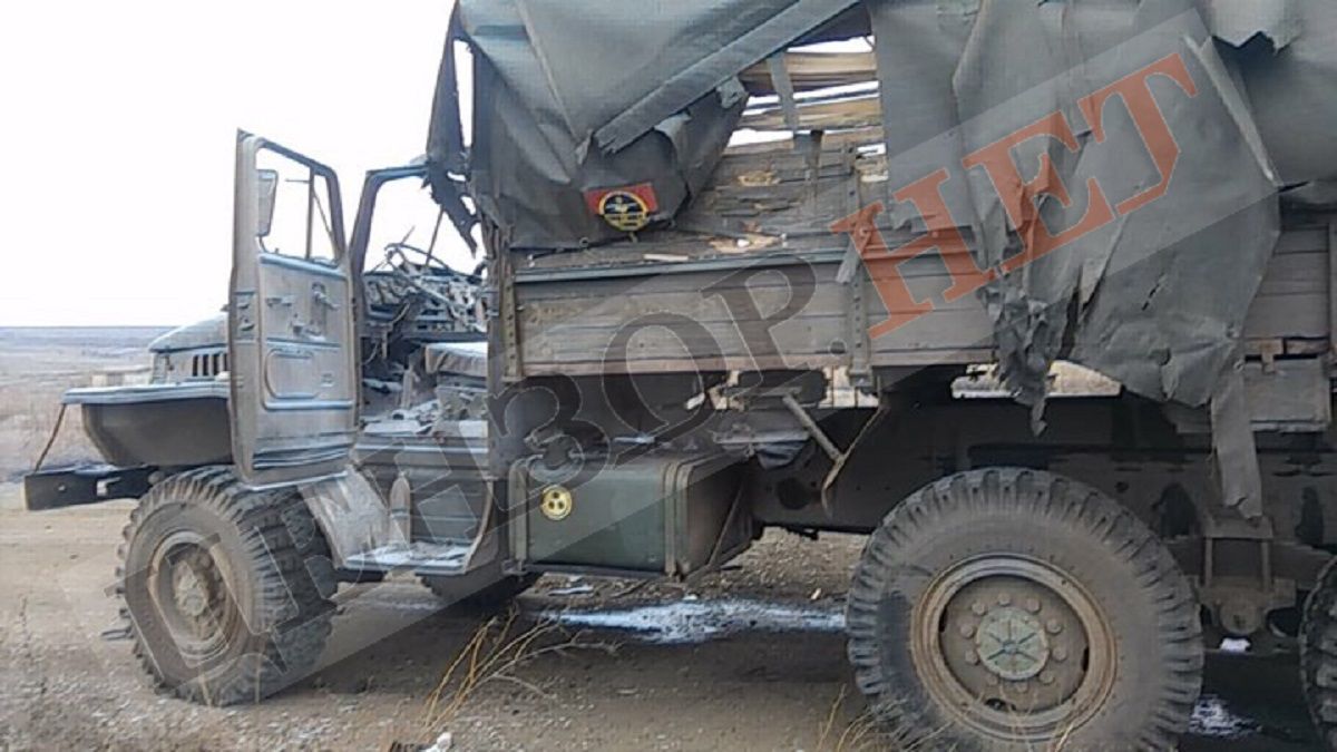 Бойовики обстріляли вантажівку 128-ї бригади на Донбасі: чотирьох солдатів поранено