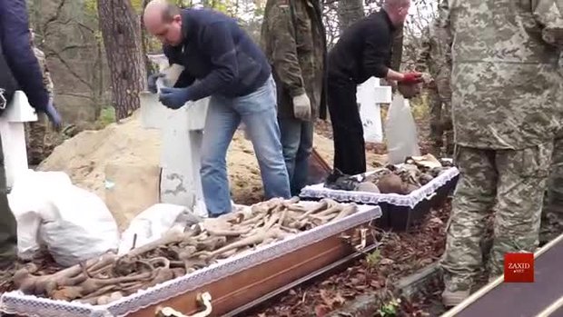 На Львівщині перепоховали останки 72 бійців Першої світової війни