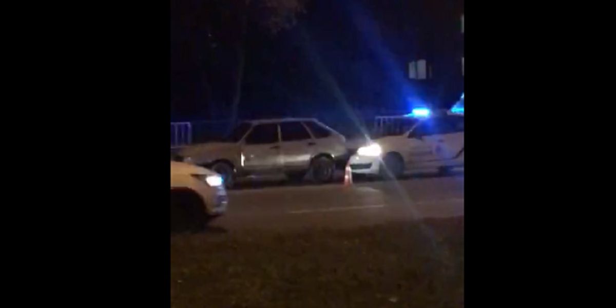 Львівські патрульні, наздоганяючи втікача, стали учасниками ДТП