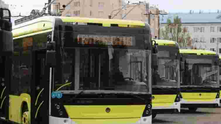 Із 15 грудня на вулиці Львова планують випустити перший десяток нових тролейбусів «Електрон»
