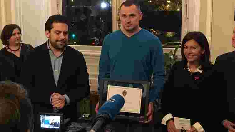Олег Сенцов отримав звання почесного громадянина Парижа