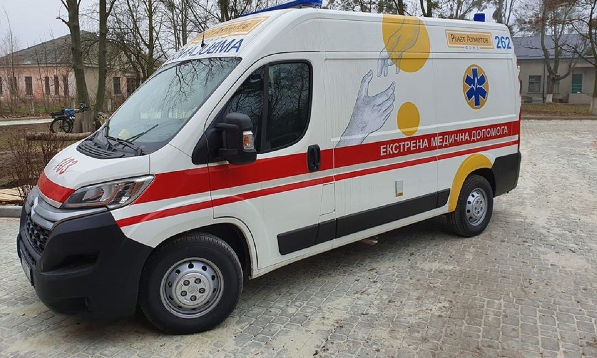Завдяки ДТЕК Добротвір нарешті має якісну карету швидкої