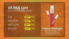 Огляд цін на губну помаду Maybelline New York SuperStay Matte Ink