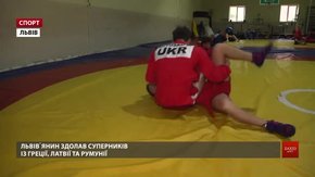 Львів’янин Семен Новосад став віце-чемпіоном Європи із самбо серед кадетів