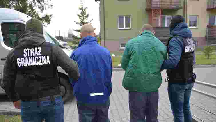 Польські прикордонники затримали двох українців за спробу ввезення 103 кг бурштину