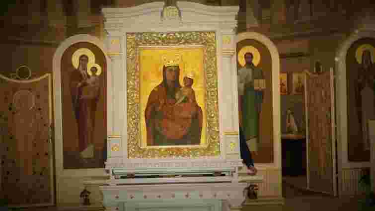 До 22 грудня у львівському храмі перебуватиме ікона Божої Матері з Зарваниці