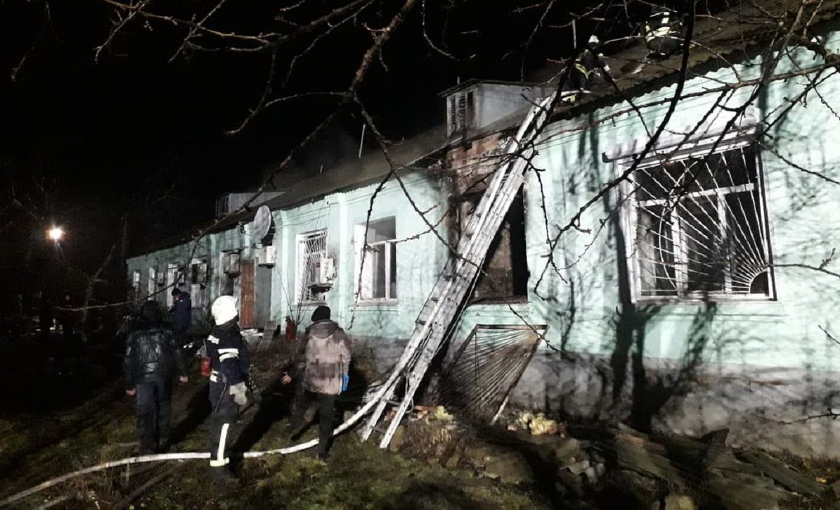 Через пожежу в психоневрологічному інтернаті на Луганщині загинули чотири людини