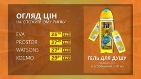 Огляд цін на гель для душу Fa у мережевих магазинах