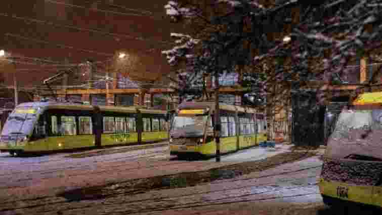 У новорічну ніч у Львові будуть курсувати трамваї