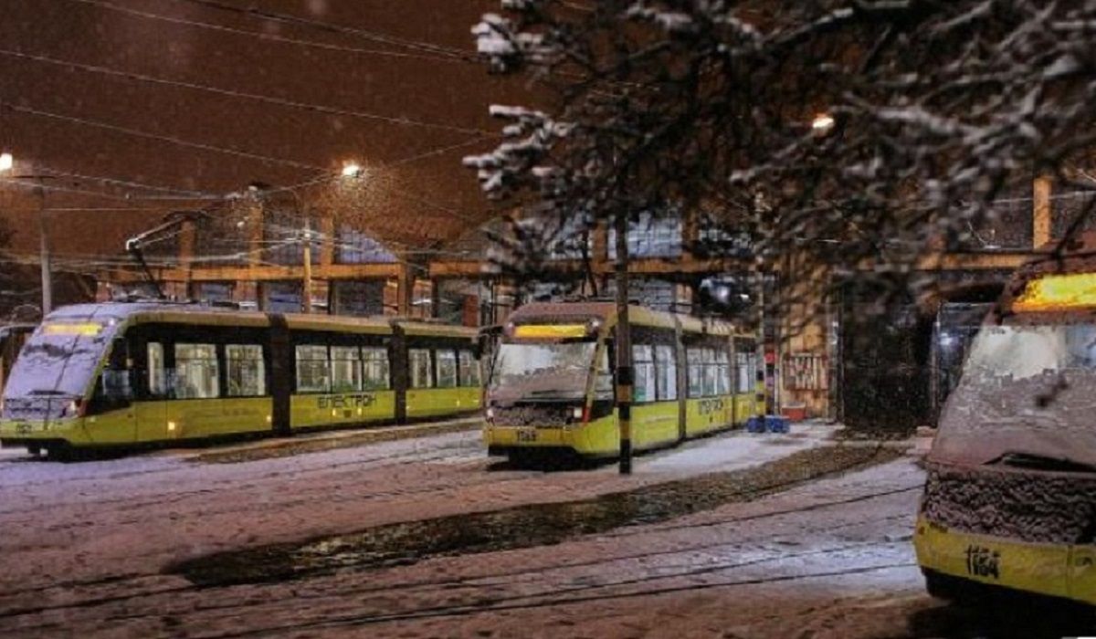 У новорічну ніч у Львові будуть курсувати трамваї
