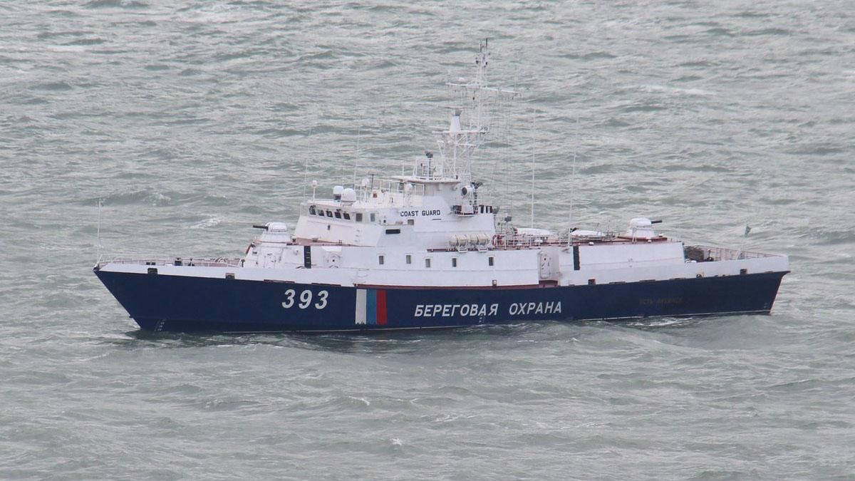 Російський корабель провів розвідку українського узбережжя Азовського моря
