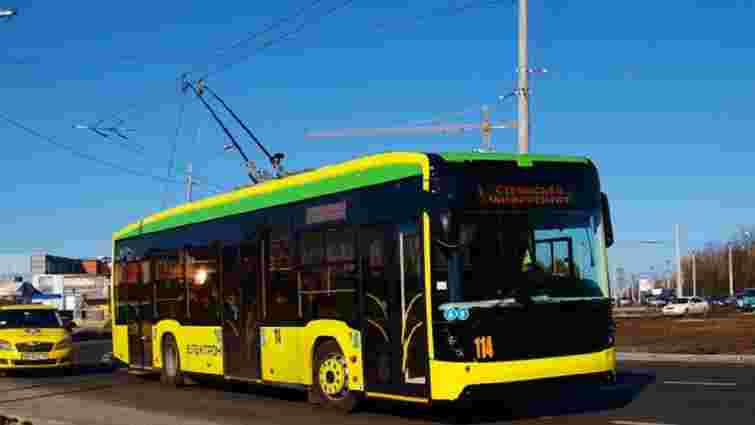 У лютому та березні Львів отримає по 15 нових тролейбусів «Електрон»