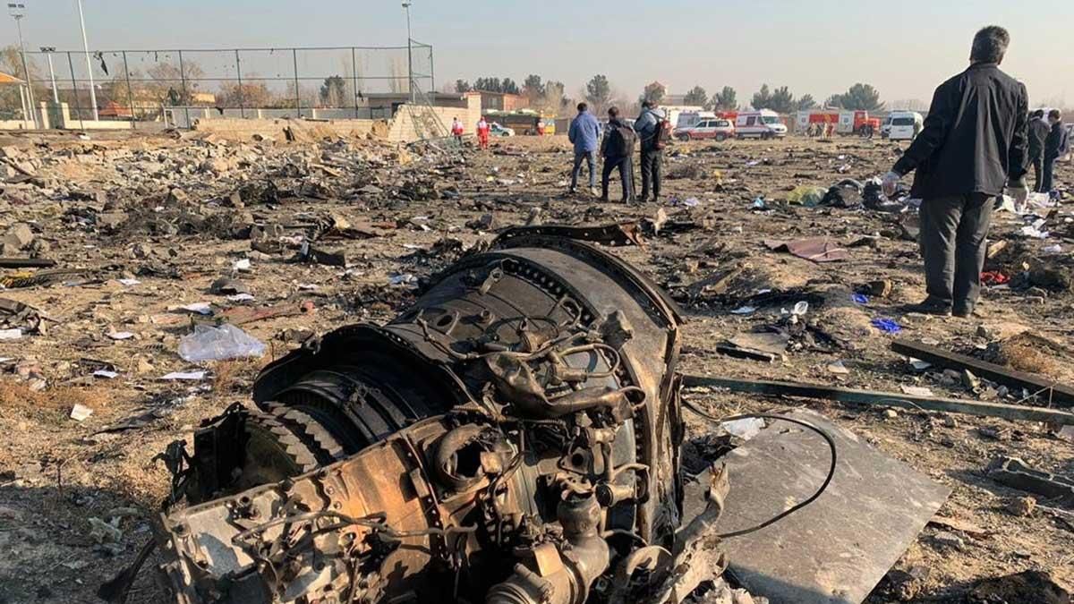 У мережі опублікували відео ймовірного ракетного удару по літаку МАУ