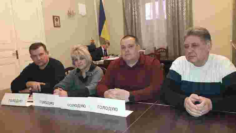 Представники чотирьох шахт ДП «Львіввугілля» оголосили голодування у приміщенні ЛОДА