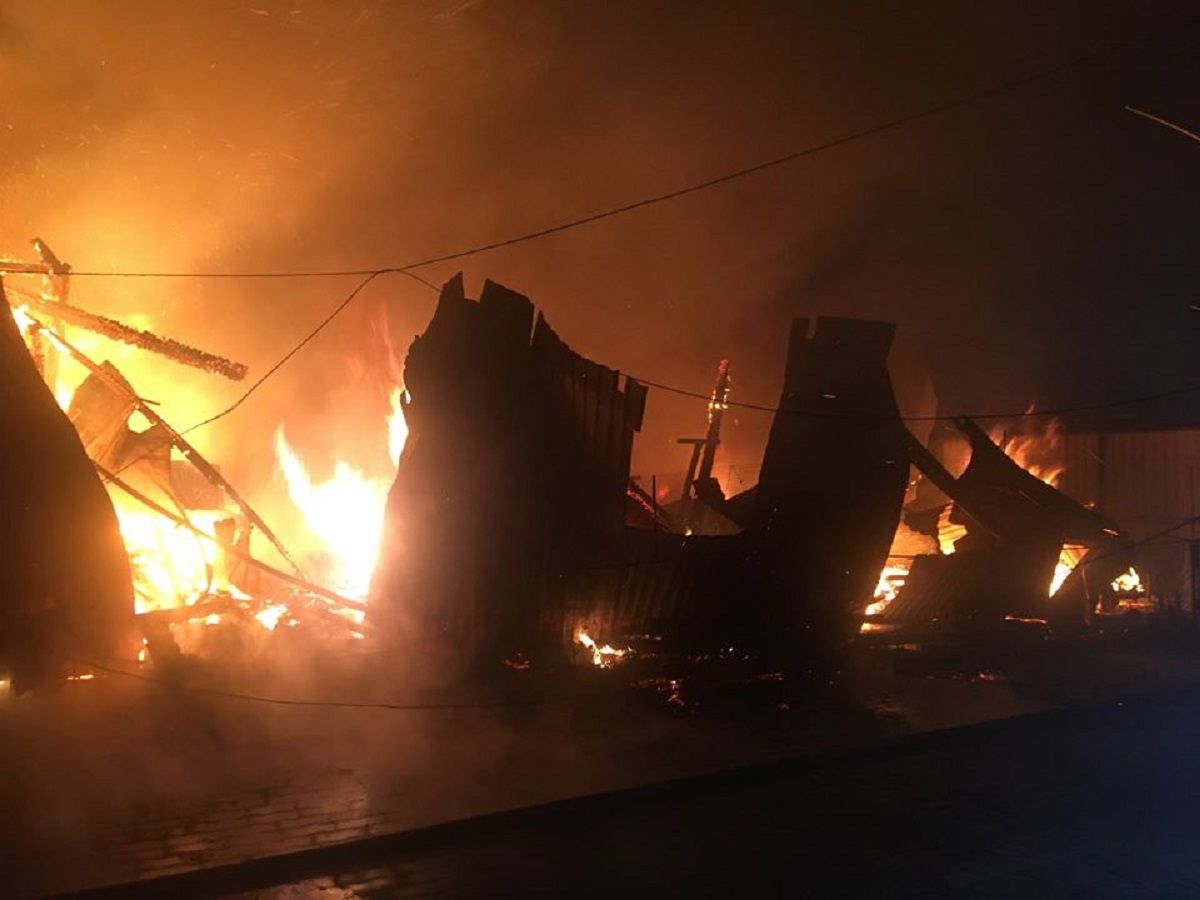 У Куликові згорів салон ритуальних послуг