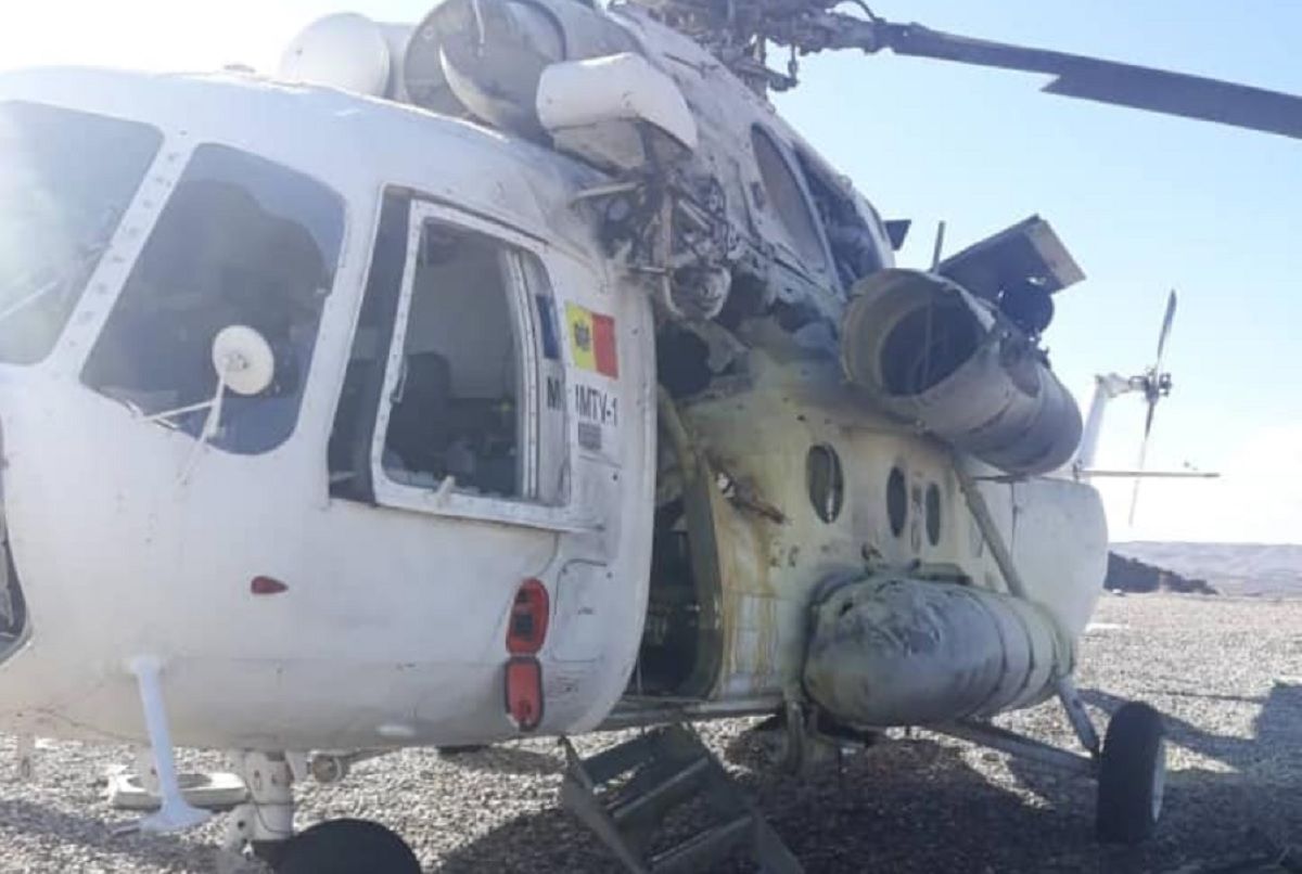 В Афганістані ракета поцілила у вертоліт з Молдови, поранено українських пілотів