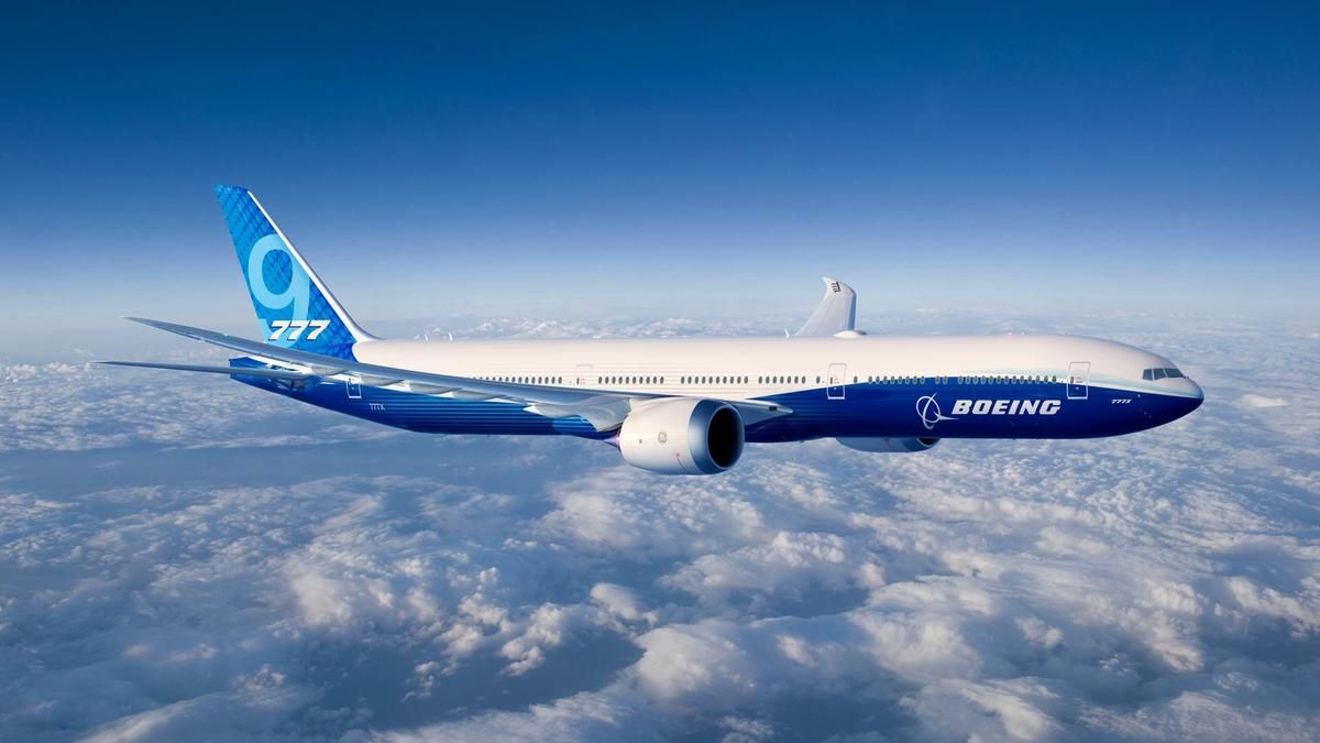Boeing вперше підняв у повітря новий пасажирський літак 777X