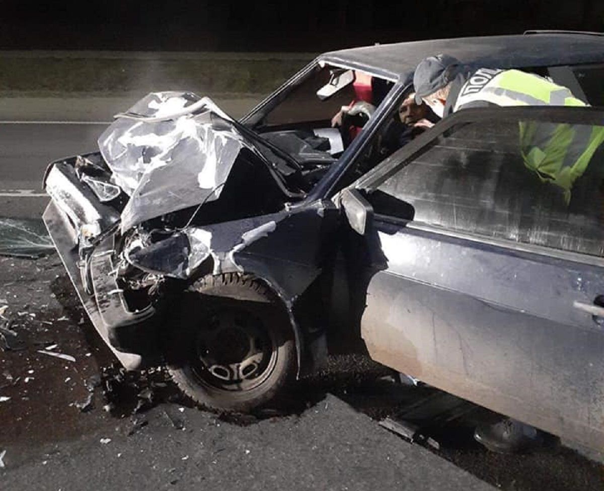 П’яний водій спричинив аварію на трасі Київ-Чоп