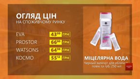 Огляд цін на міцелярну воду Чёрный Жемчуг у мережевих магазинах
