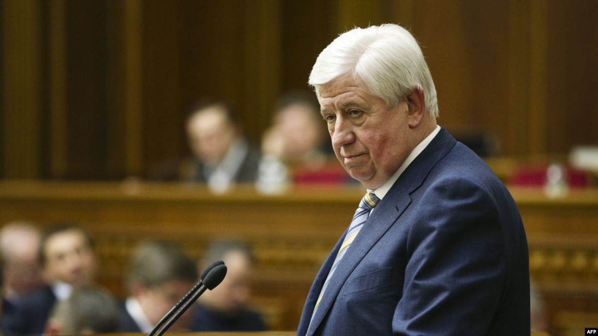 Екс-генпрокурор Віктор Шокін заявив, що його отруїли ртуттю 