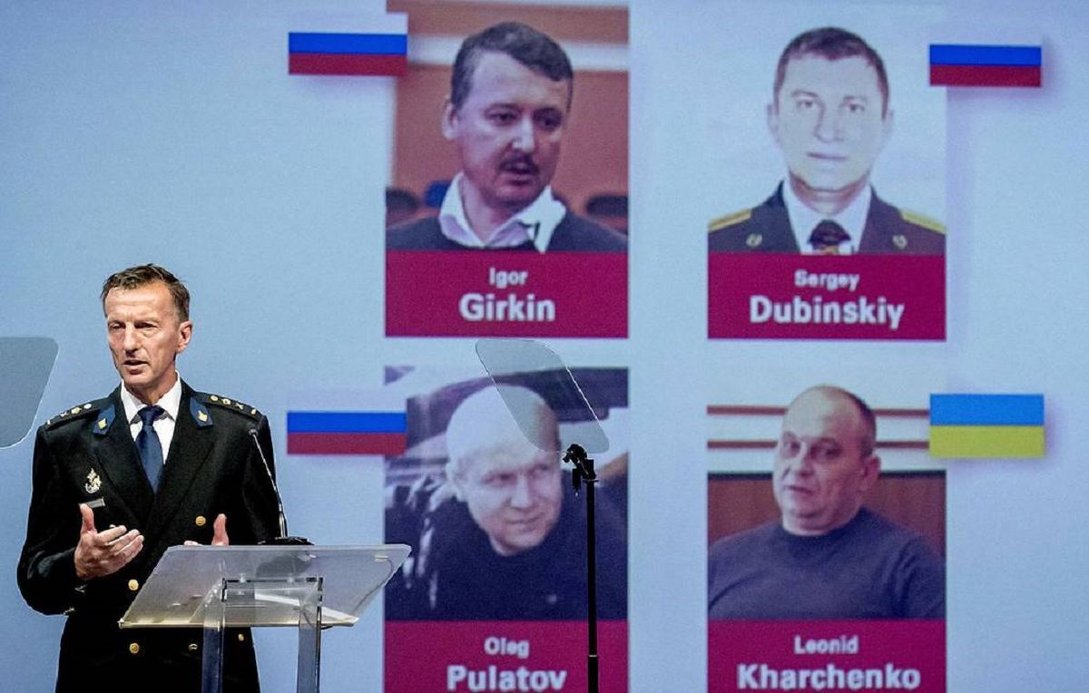 Прокуратура Нідерландів пред'явила обвинувачення чотирьом фігурантам справи МН17
