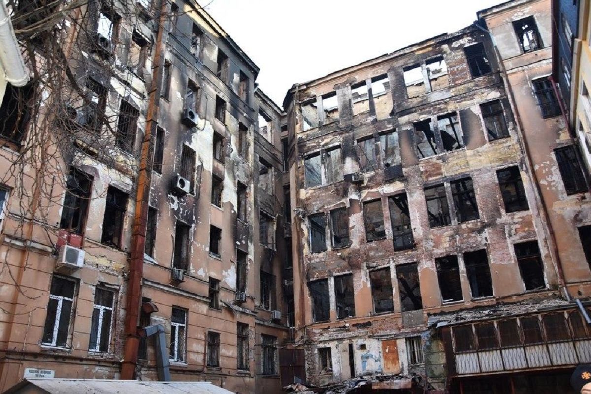 В Одесі вирішили знести будівлю коледжу, де в пожежі загинули 16 людей