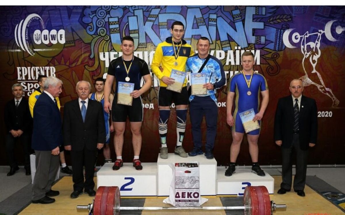 18-річний важкоатлет з Львівщини встановив новий рекорд України