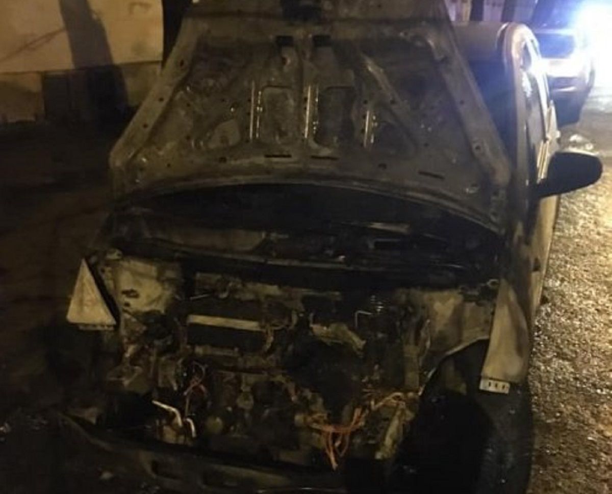 До підпалу машини львівської журналістки причетний майор поліції