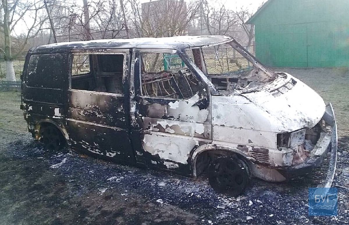 У Волинській області священику ПЦУ спалили автомобіль
