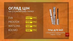 Огляд цін на туш для вій L'Oreal Paris Volumissime у мережевих магазинах