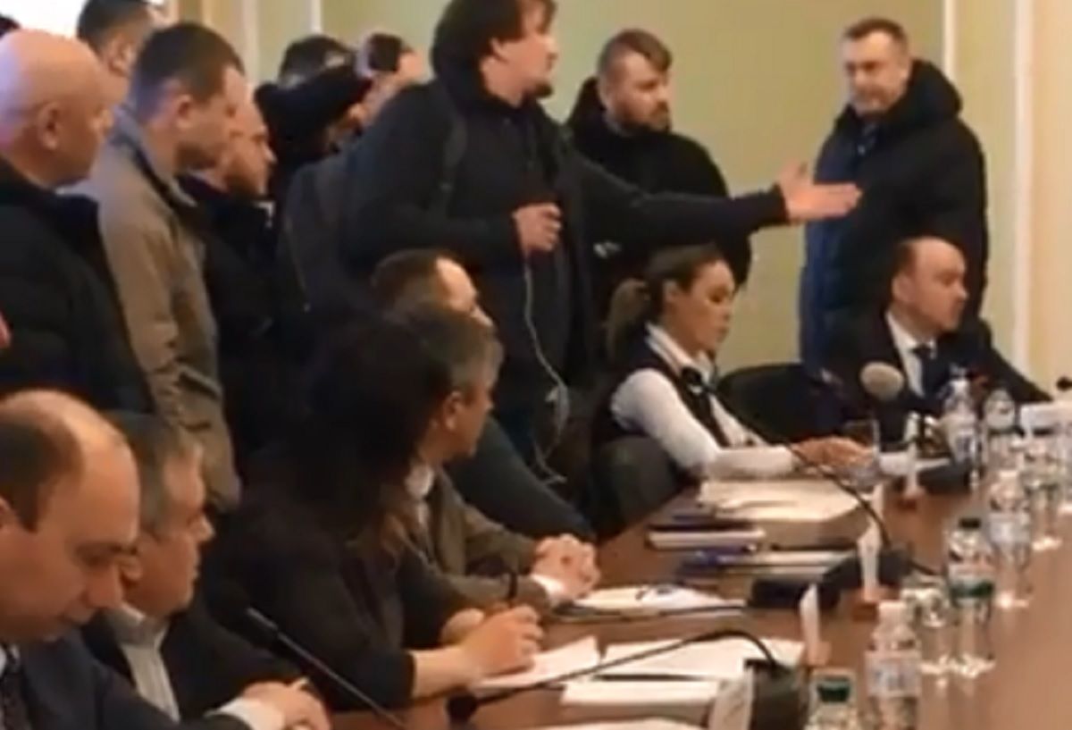 Королевську вигнали з Львівської ОДА під вигуки «Чемодан, вокзал, Росія!»