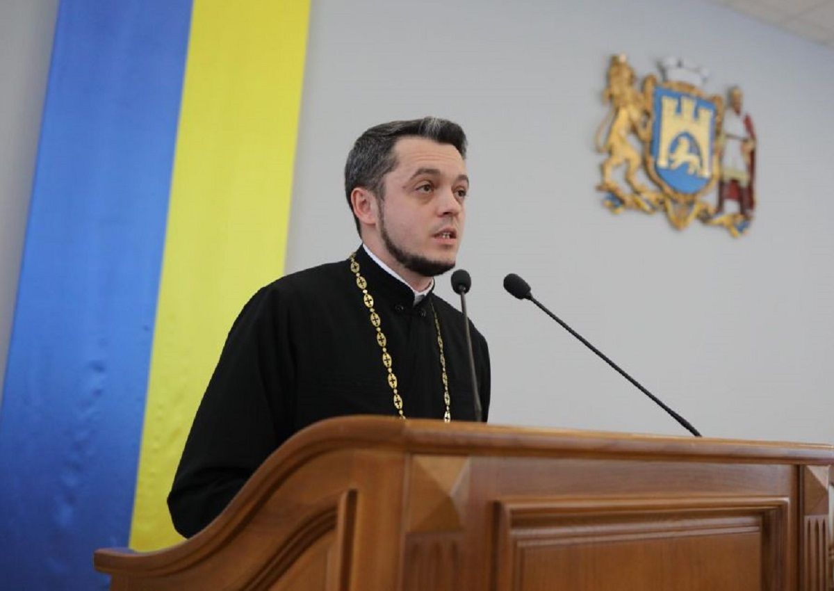 Львівський священик УГКЦ закликав вживати засоби дезінфекції у церквах