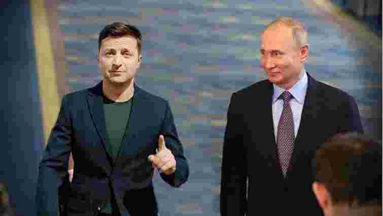 Зеленський заявив, що дав Володимиру Путіну рік на завершення війни на Донбасі