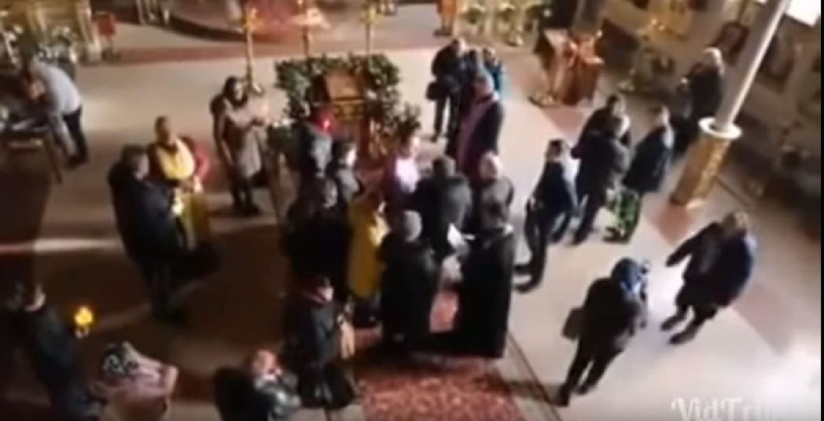 В одеському соборі відлучений від церкви священик побив парафіян УПЦ