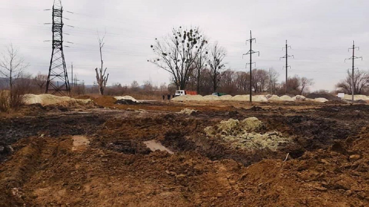 У Львові намагались зупинити підготовчі роботи з будівництва сміттєпереробного заводу
