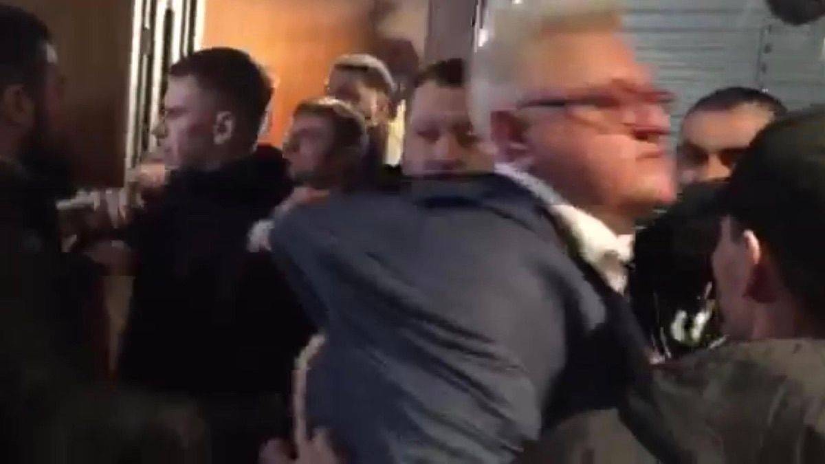 Члени «Національного корпусу» напали на радника секретаря РНБО Сергія Сивохо