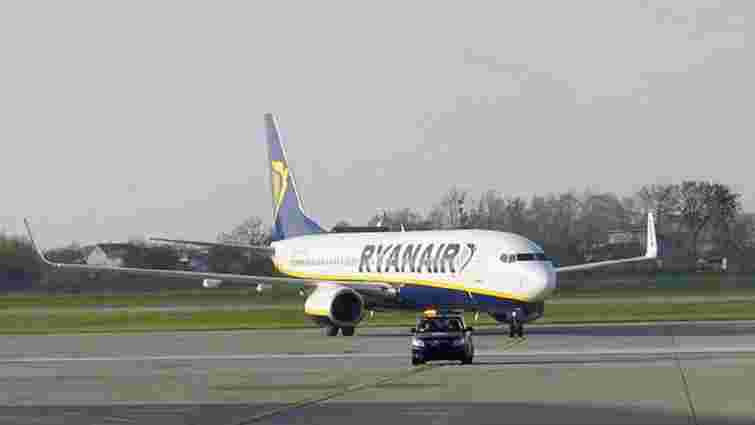 Ryanair виконує рейси до аеропорту «Львів» з Німеччини