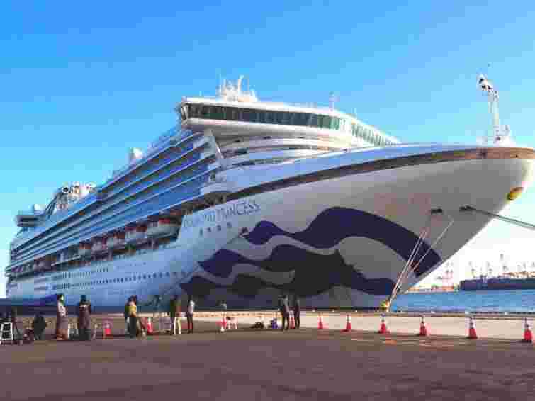 Коронавірус жив на поверхнях лайнера Diamond Princess впродовж 17 днів