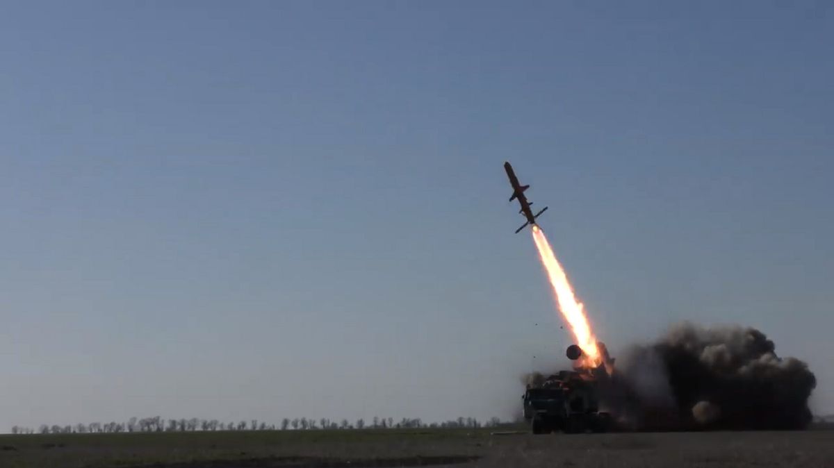 Українські військові успішно випробували ракетний комплекс «Нептун»