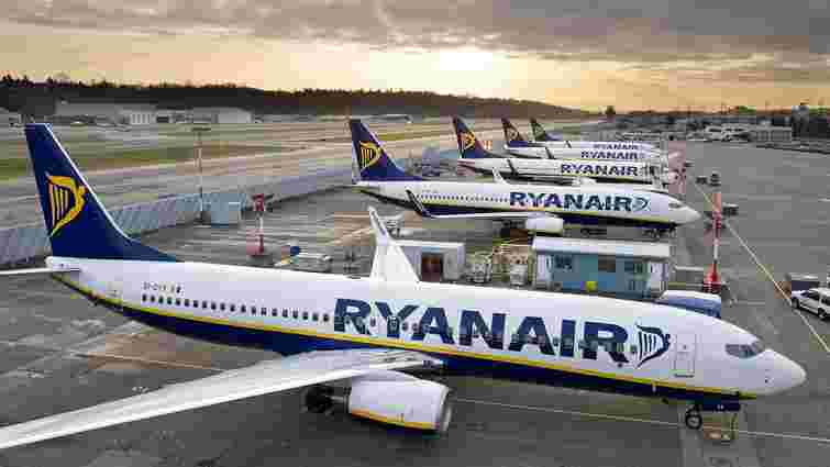 Ryanair отримав дозвіл на польоти зі Львова і Києва в Італію