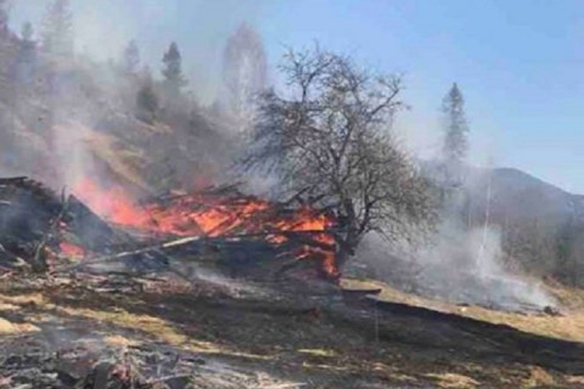 Через паліїв сухостою на Закарпатті горів національний парк «Синевир»
