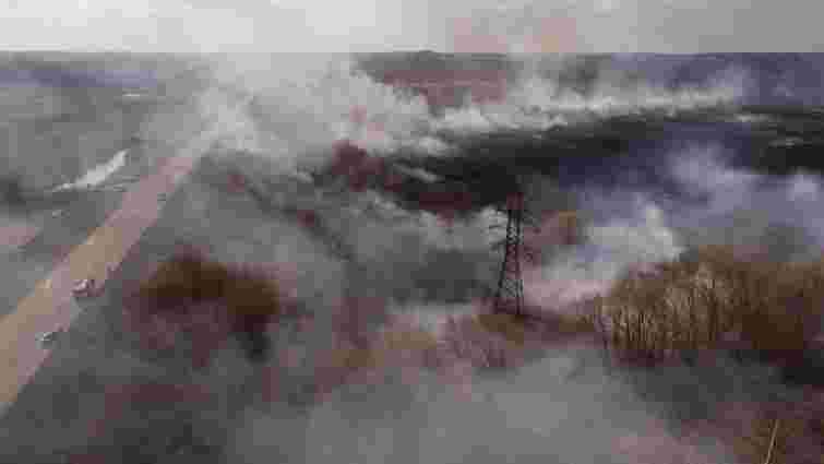 Вже шостий день не вдається погасити пожежі в Чорнобильській зоні