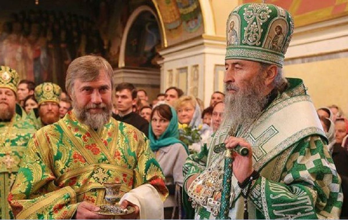 Онуфрій висвятив нардепа Вадима Новинського дияконом УПЦ (МП)