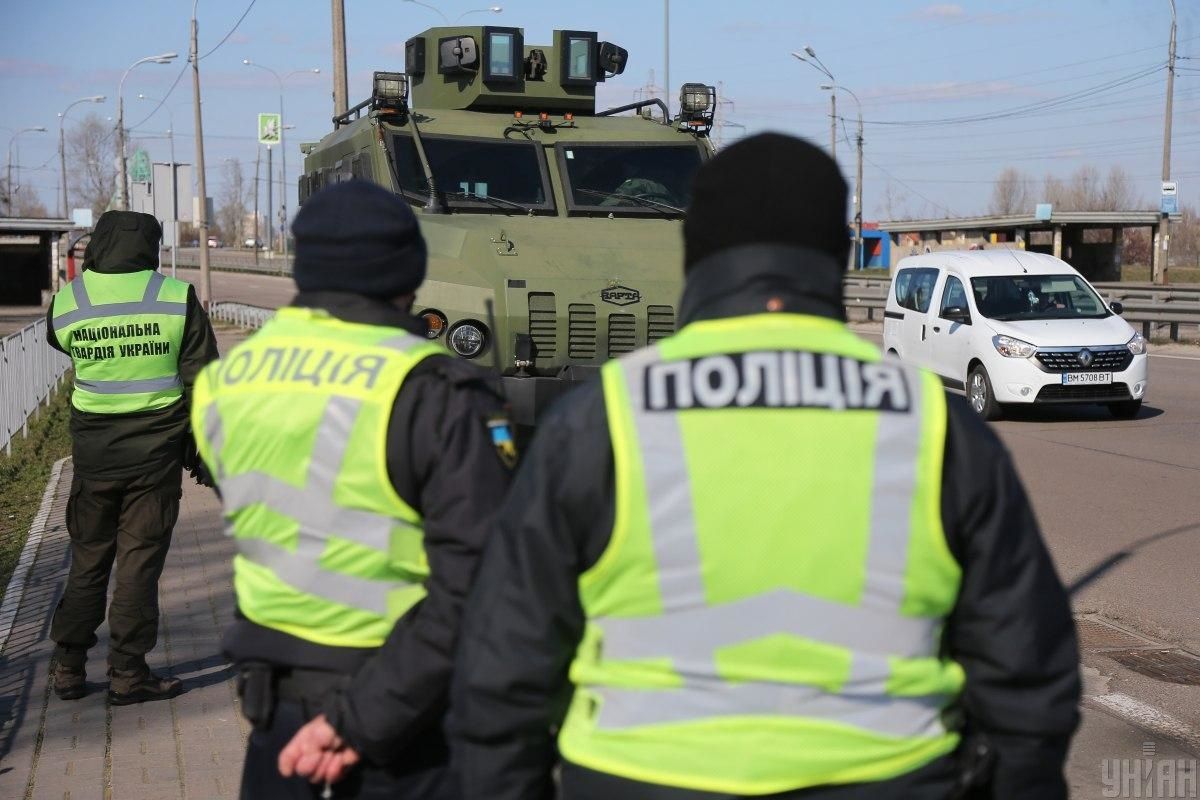 Поліцейських і нацгвардійців тестуватимуть на коронавірус у лікарнях МВС
