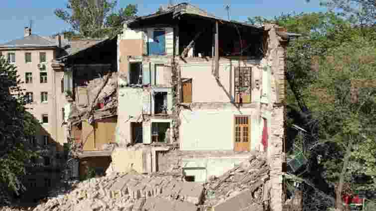 В центрі Одеси обвалився житловий будинок