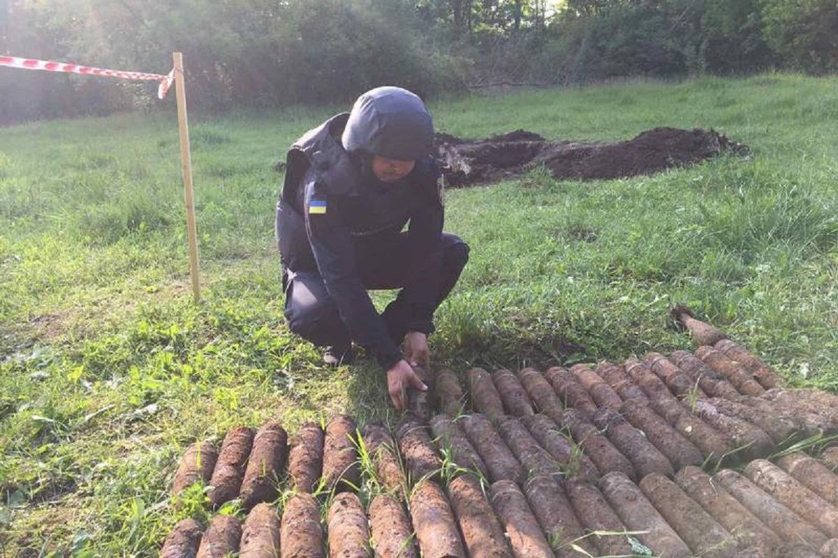 Біля Вінниці знайшли понад 600 снарядів часів Другої світової війни