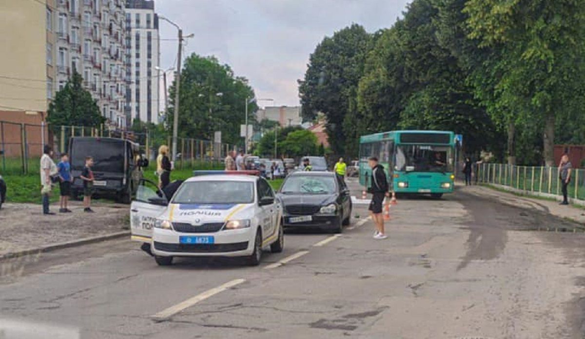 У Львові Mercedes збив  9-річного хлопця, дитина в комі