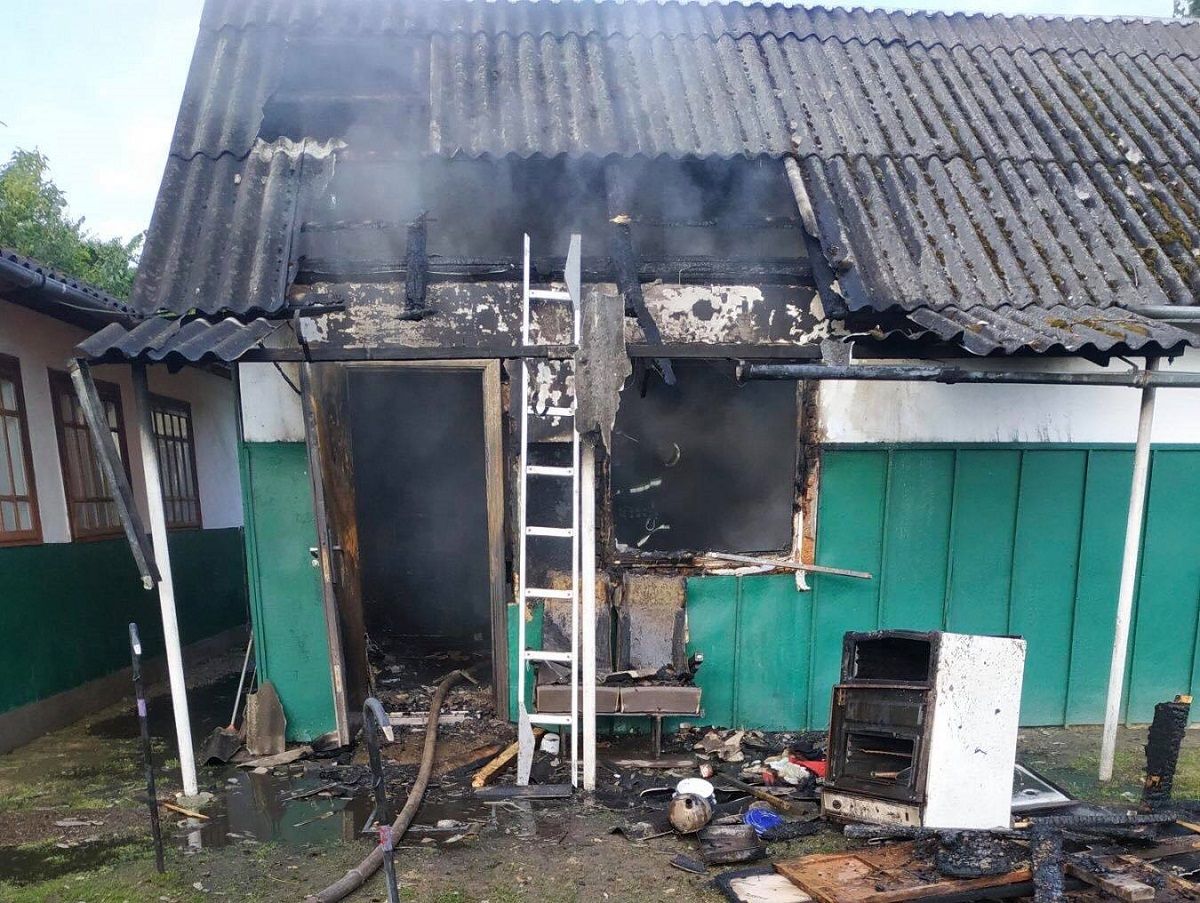 На Жидачівщині після ліквідації пожежі виявили тіло 50-річного чоловіка