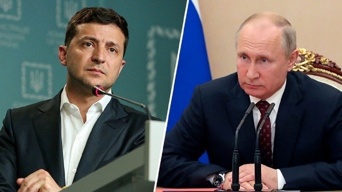 Зеленський обговорив з Путіним перемир’я на Донбасі
