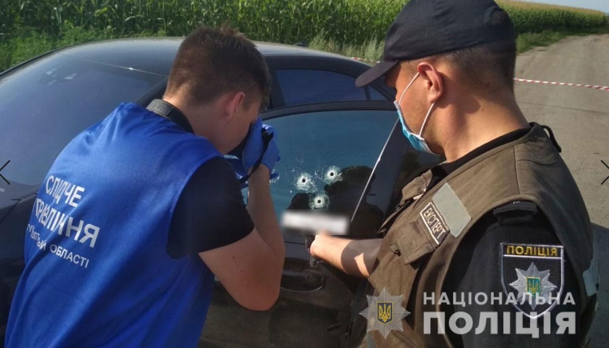 На Полтавщині розстріляли автомобіль, є загиблий